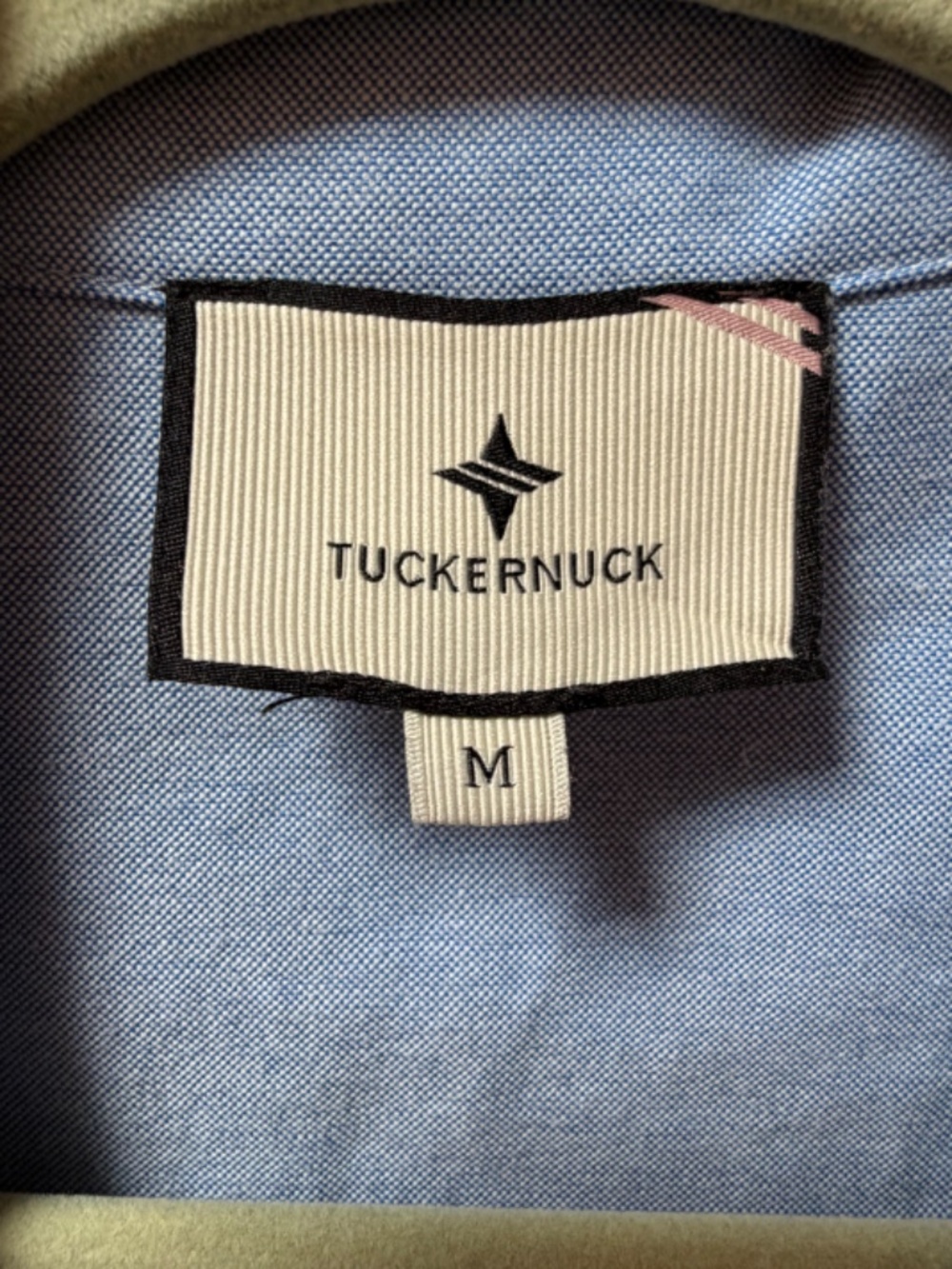 Tuckernuck Oxford Blue Sleeveless Royal Shirt Dress Size M - Picture 5 of 7
